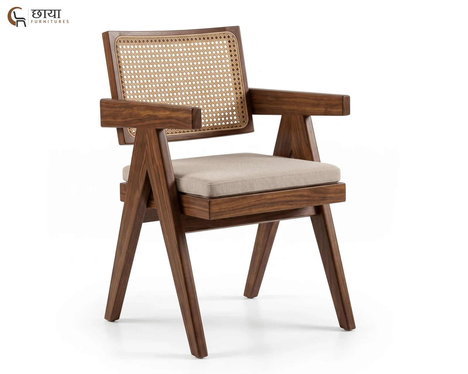 Grace Dining Chair (Teak Finish) — 17