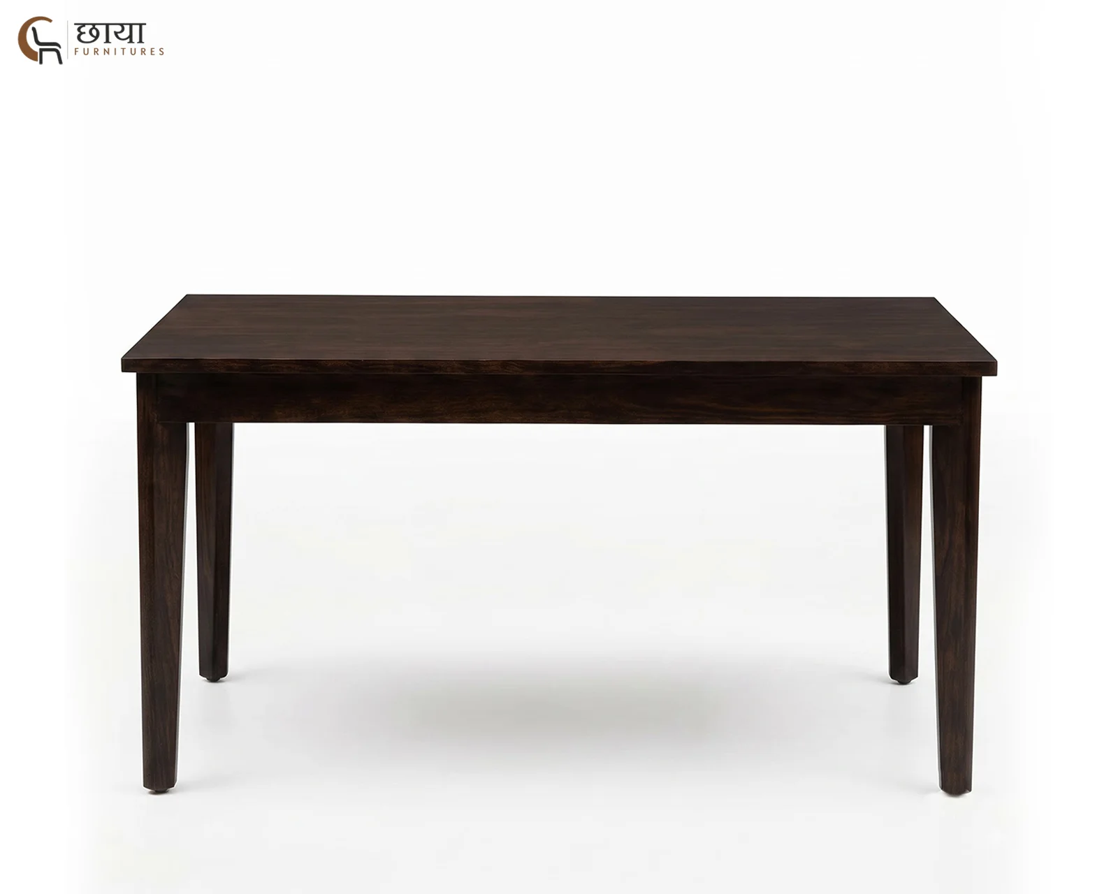 Aangan 6 Seater Dining Table (Walnut Finish) — 9
