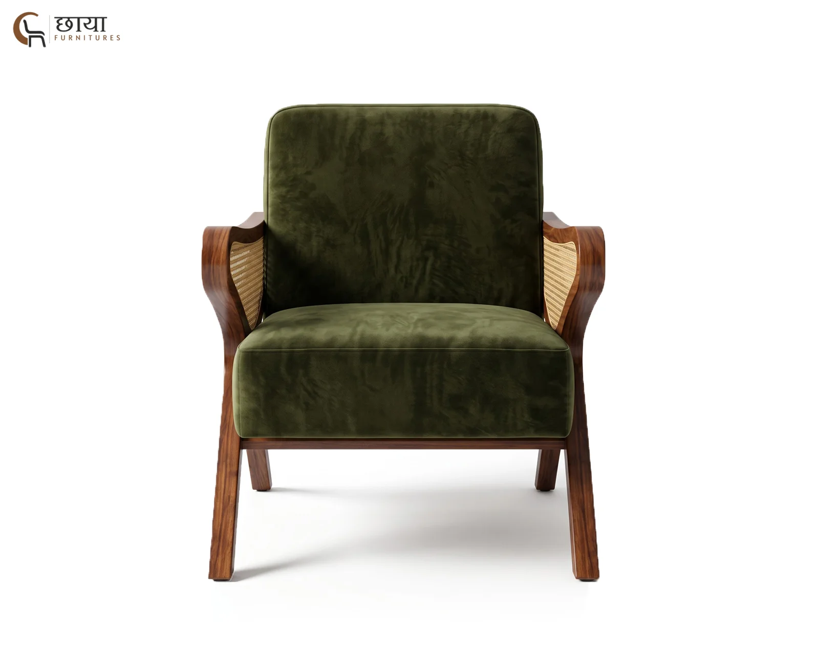 Hunk Arm Chair (Green Velvet) — 4