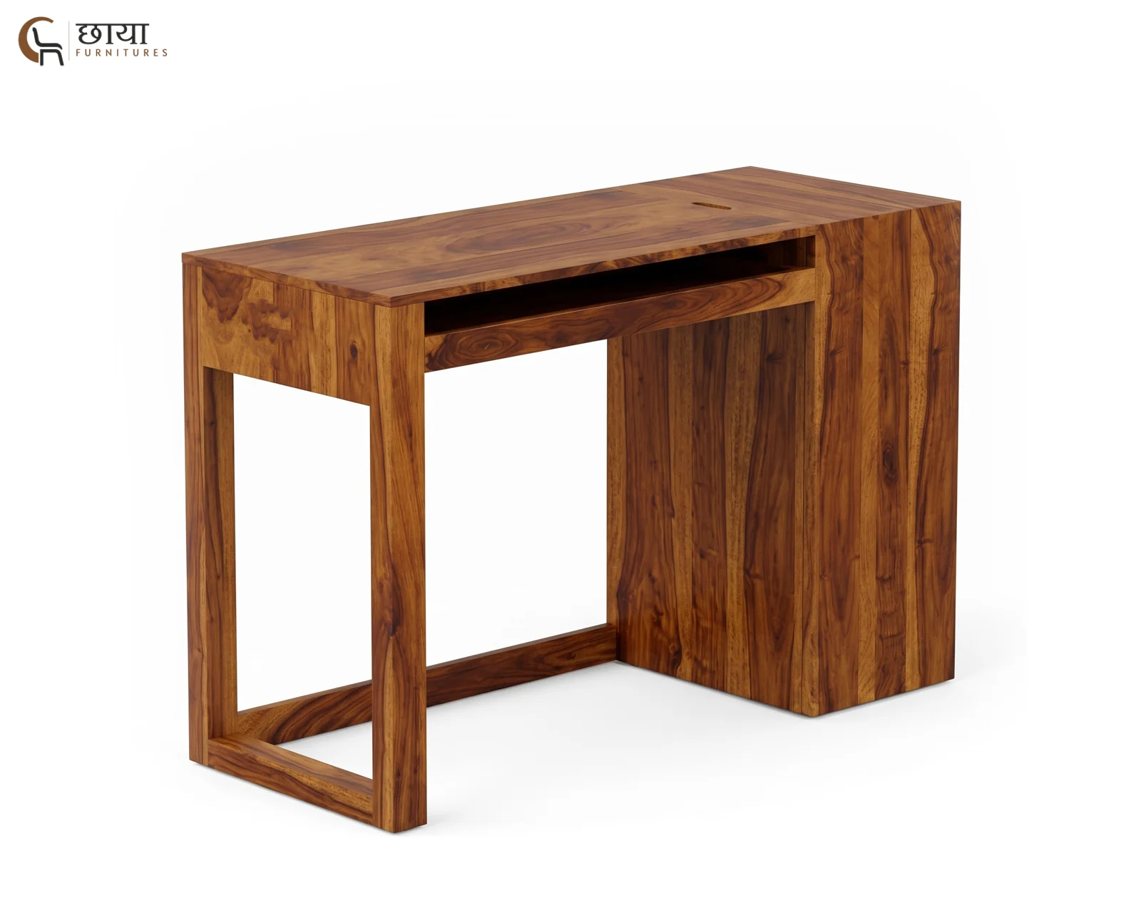 Stark Study Table (Honey Finish) — 15