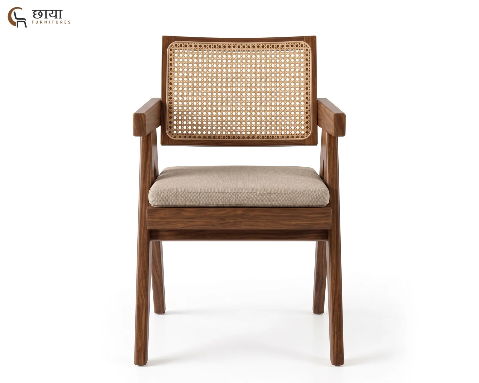 Grace Dining Chair (Teak Finish) — 16