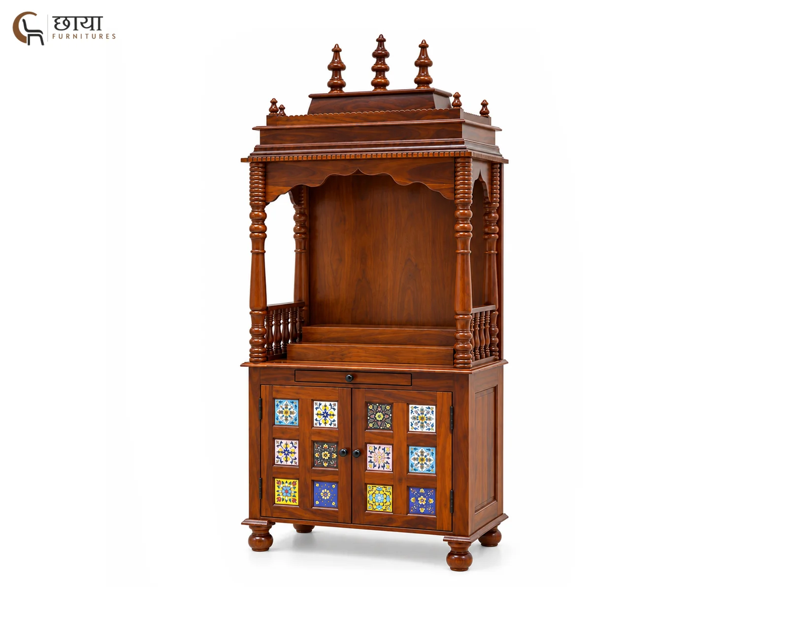 Alvara Home Temple (Honey Finish) — 6