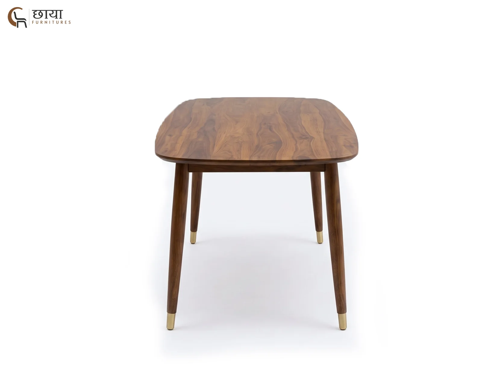 Rasoi 6 Seater Dining Table (Honey Finish) — 1