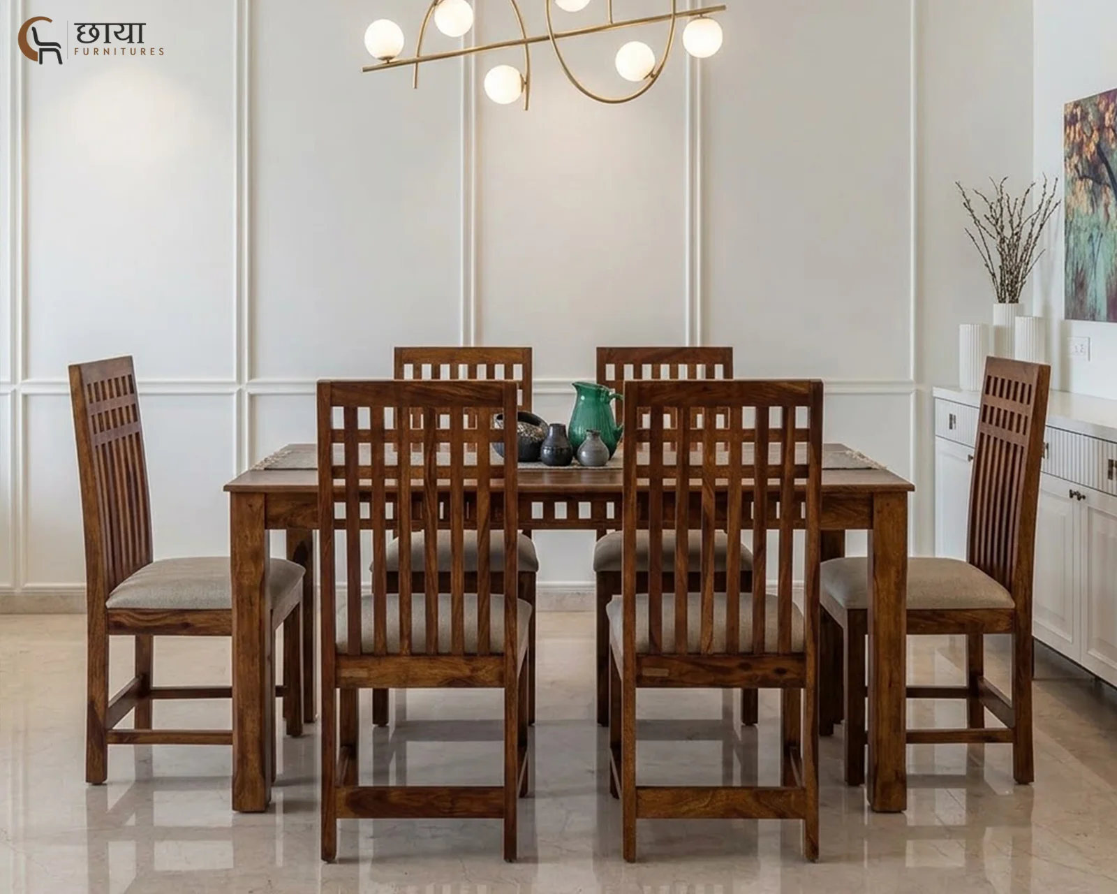 Haven 6 Seater Dining Table Set — 6