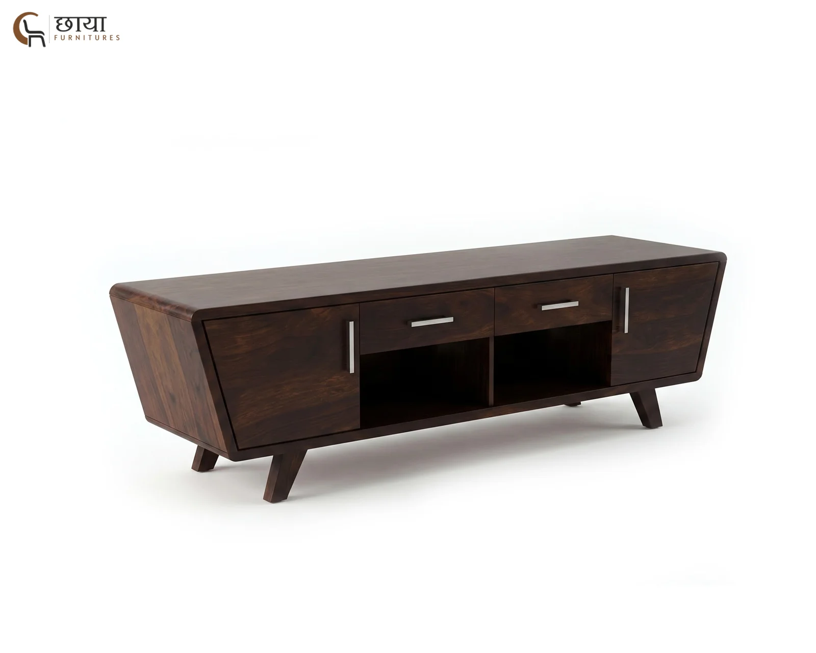 Maison Tv Unit (Walnut Finish) — 8