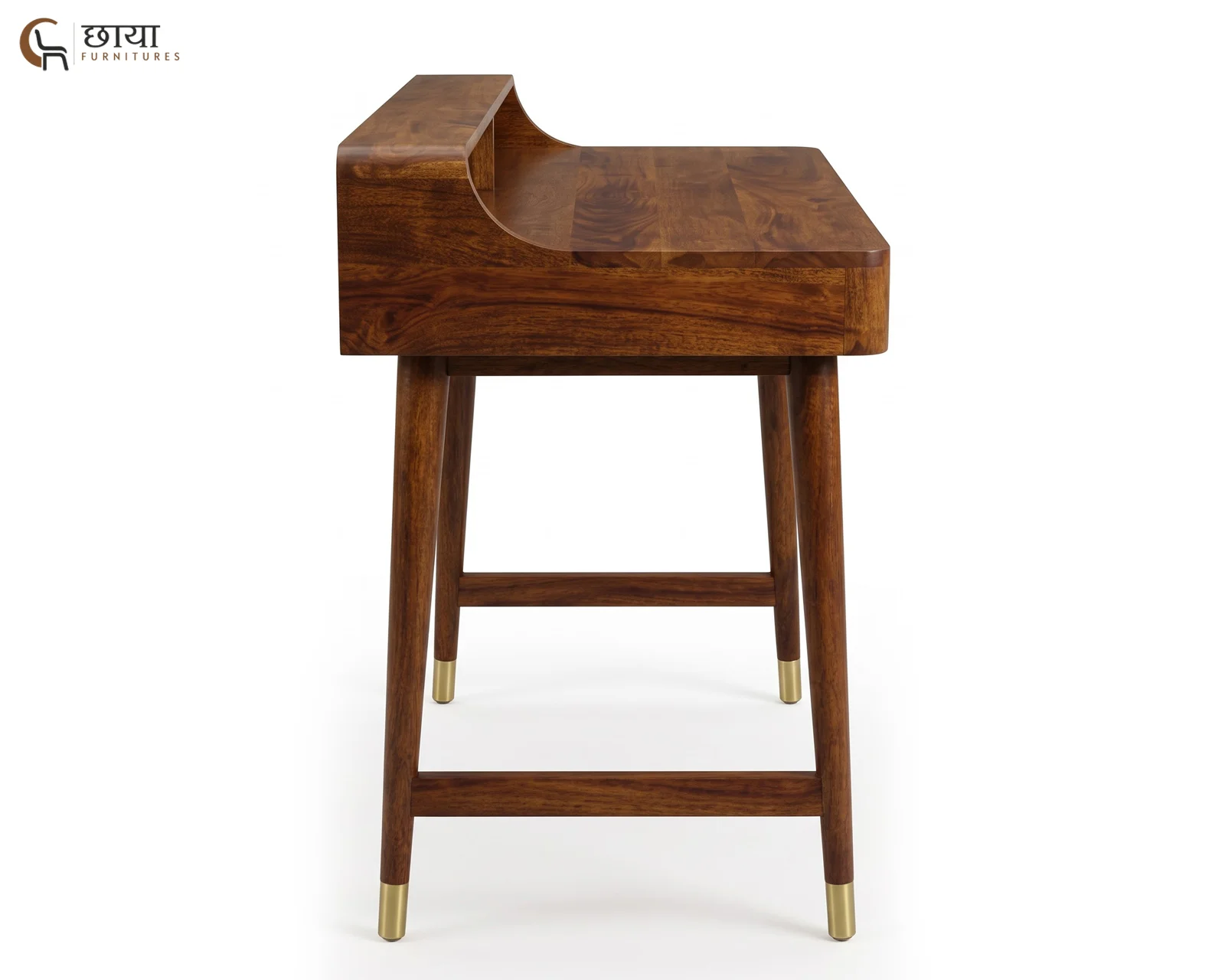 Axel Study Table (Teak Finish) — 2