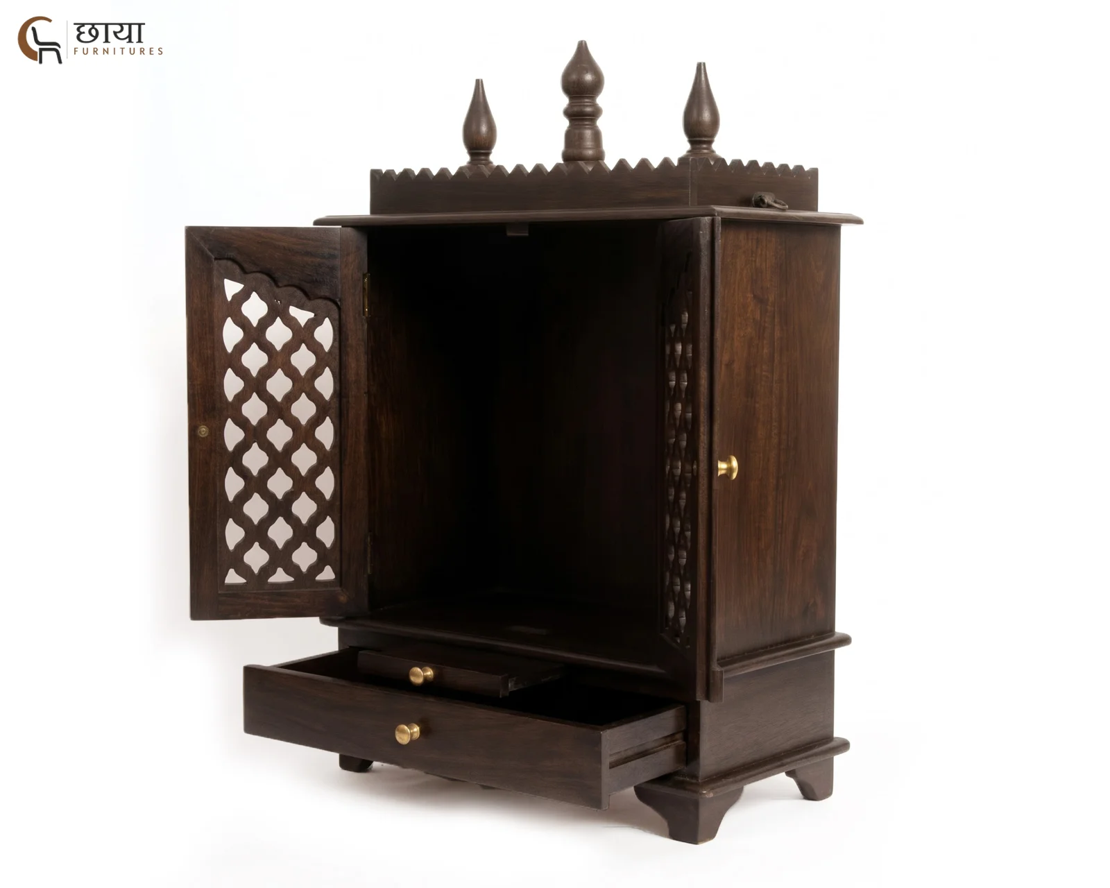 Veda Home Temple (Walnut Finish) — 6