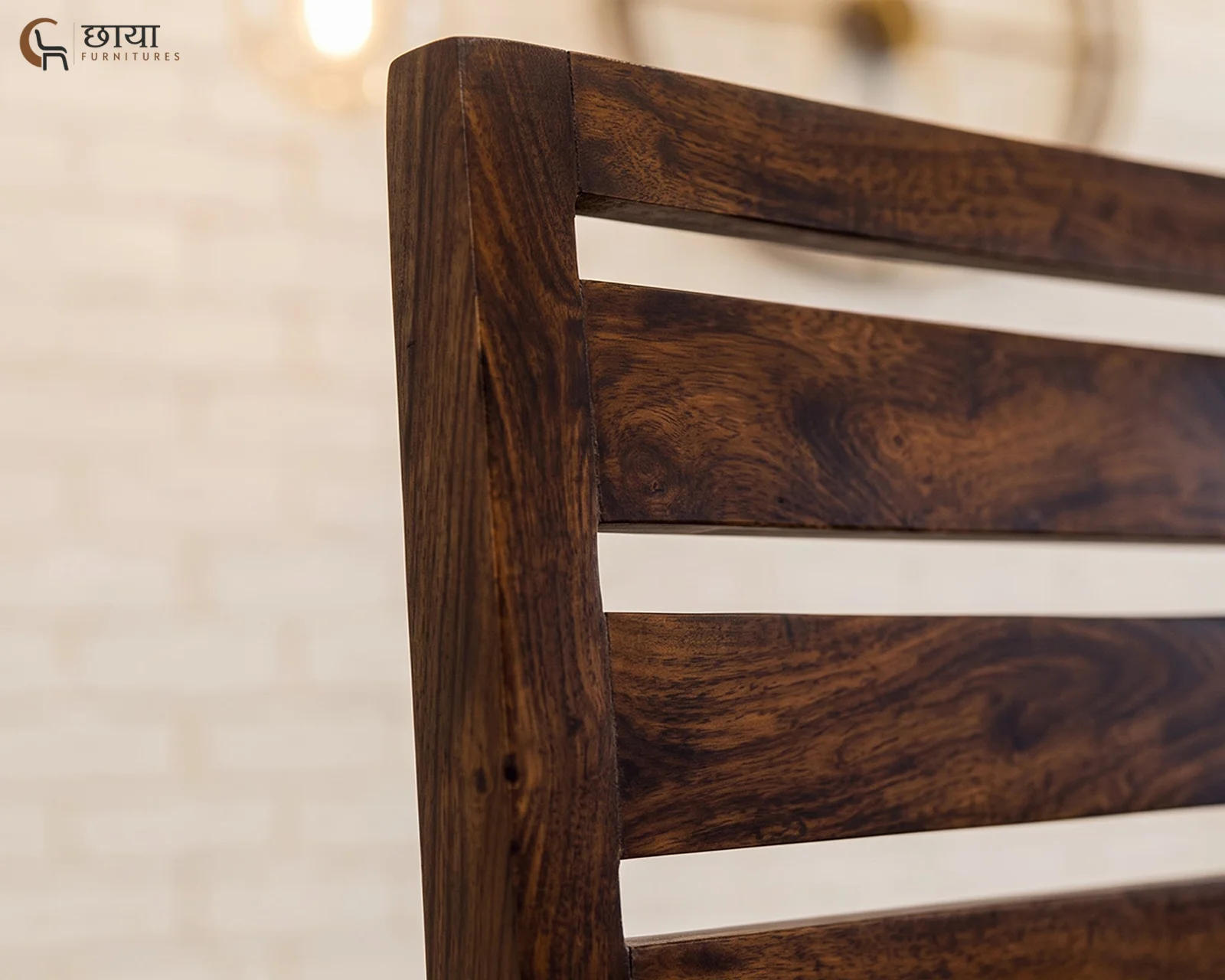 Riwaaz Dining Chair (Walnut Finish) — 310