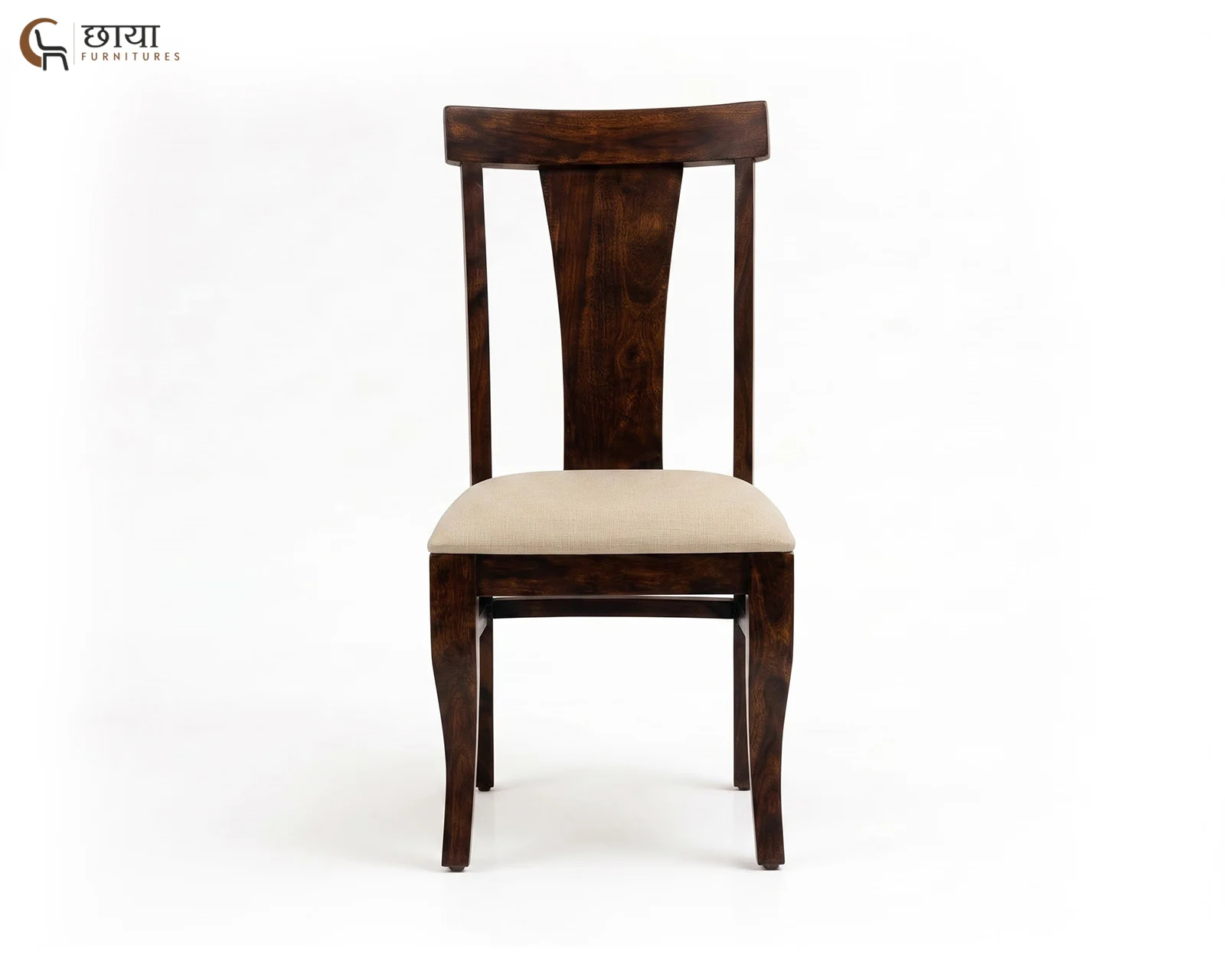 Utsav Dining Chair (Walnut Finish) — 12