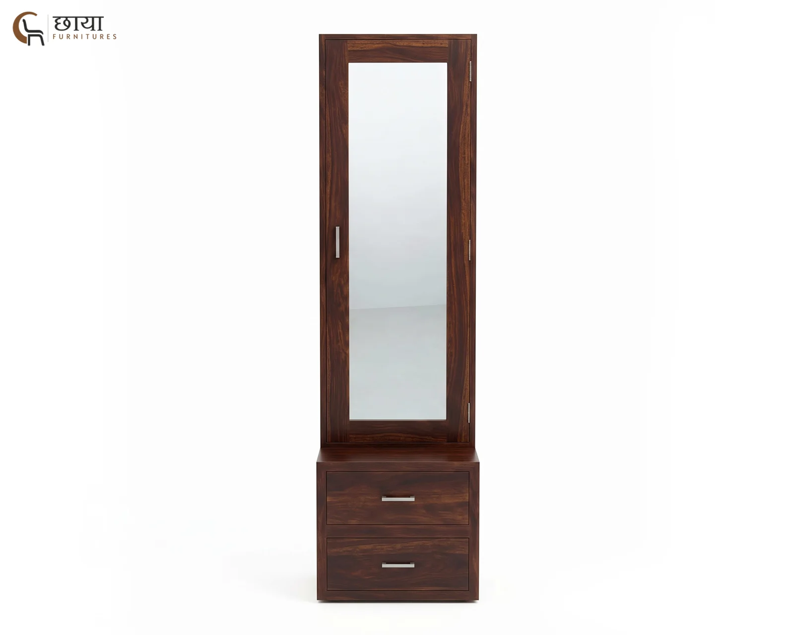 Aarav Sheesham Wood Dressing Table (Walnut Finish) — 10