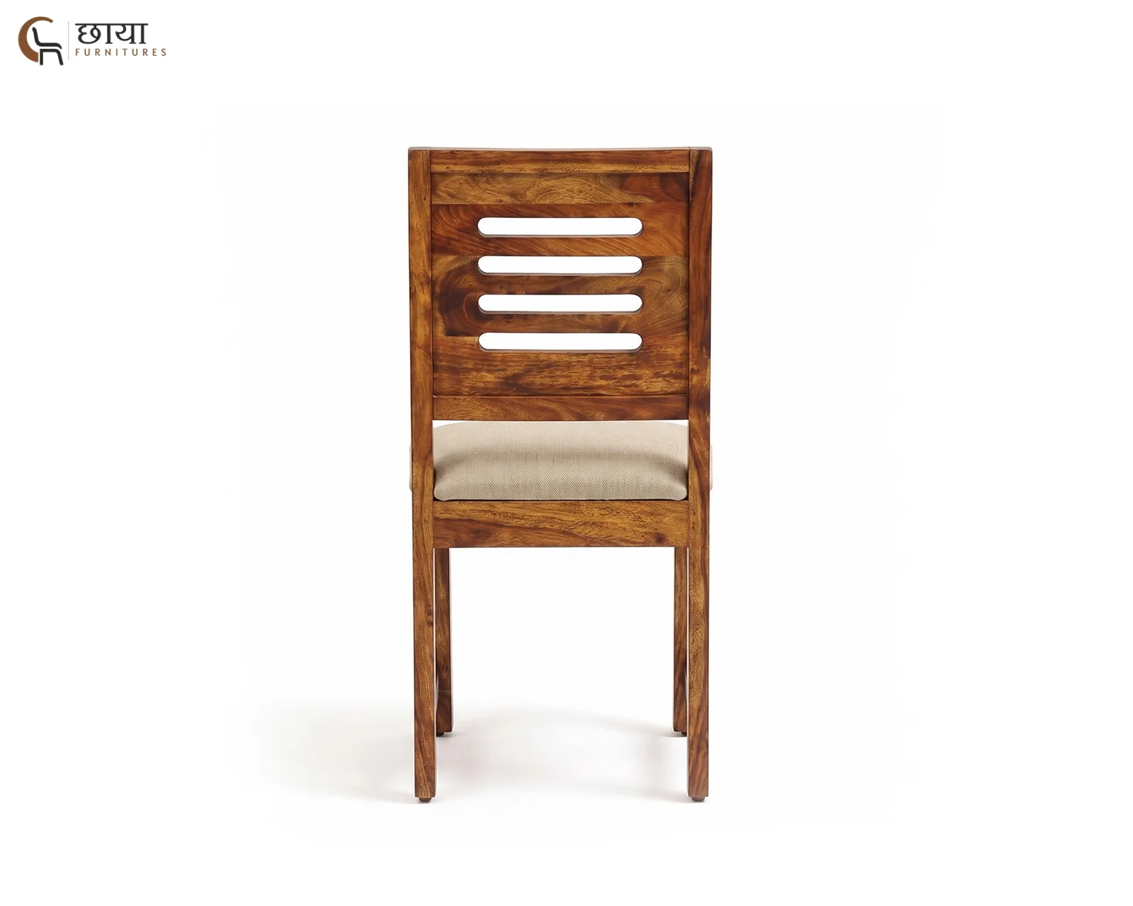 Velora Dining Chair (Honey Finish) — 6