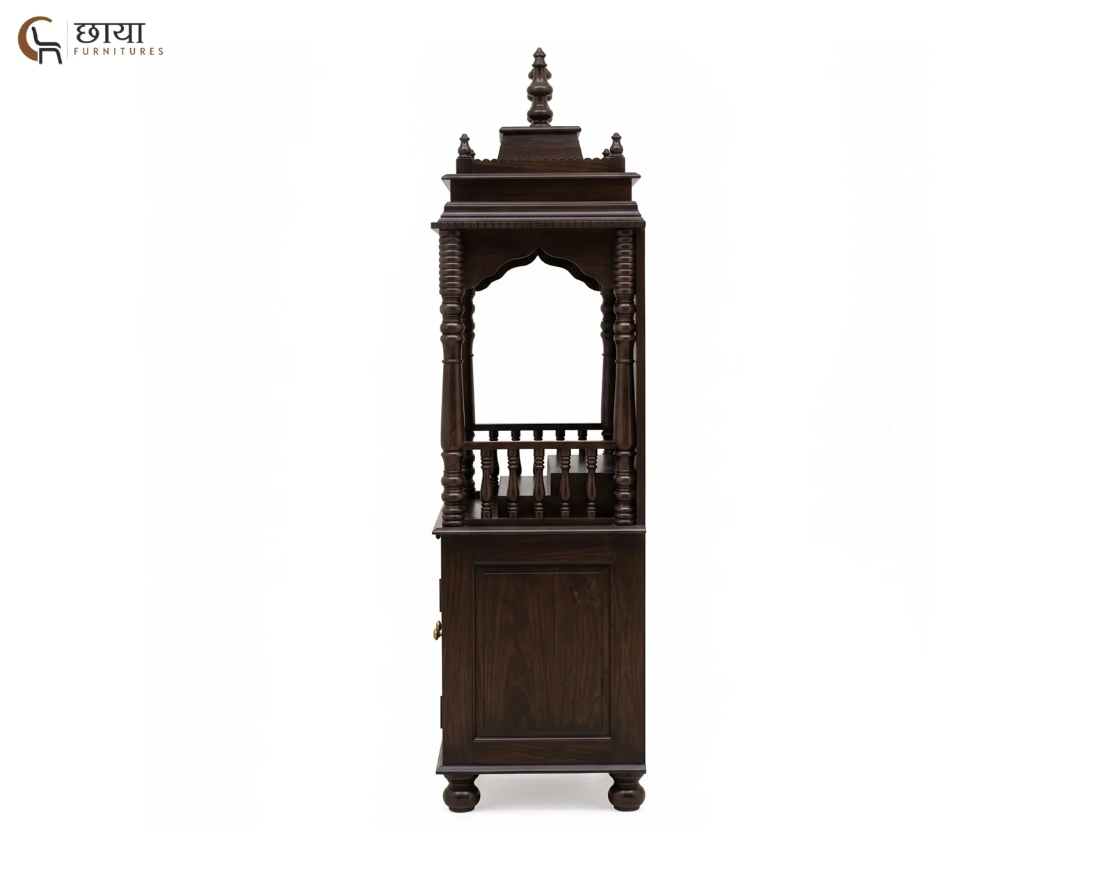 Alvara Home Temple (Walnut Finish) — 2