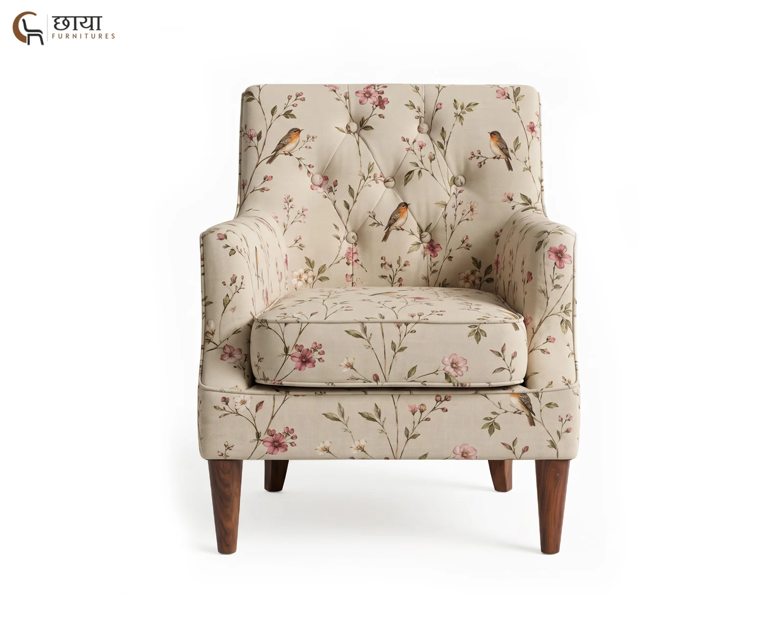 Aarna Lounge Chair (Petal Bird) — 06