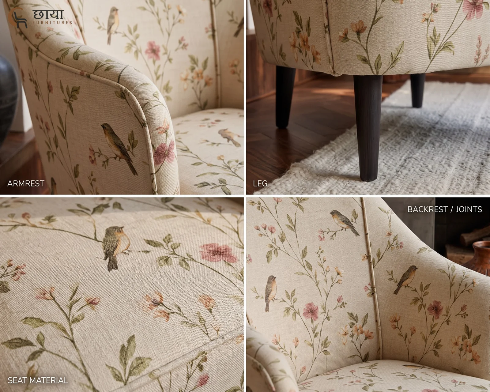 Lumi Lounge Chair (Petal Bird) — 30