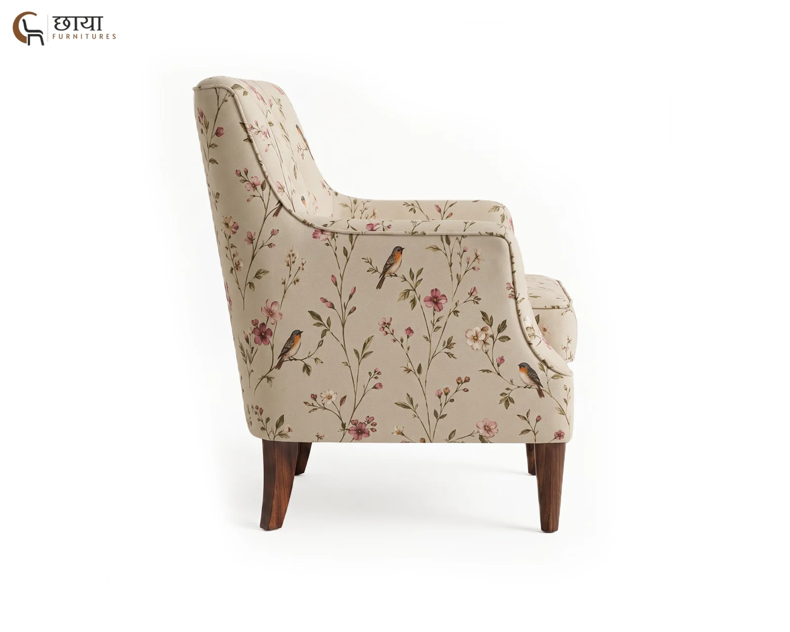 Aarna Lounge Chair (Petal Bird) — 08