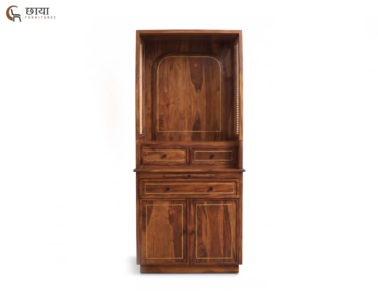 Nivaan Home Temple (Teak Finish) — 04