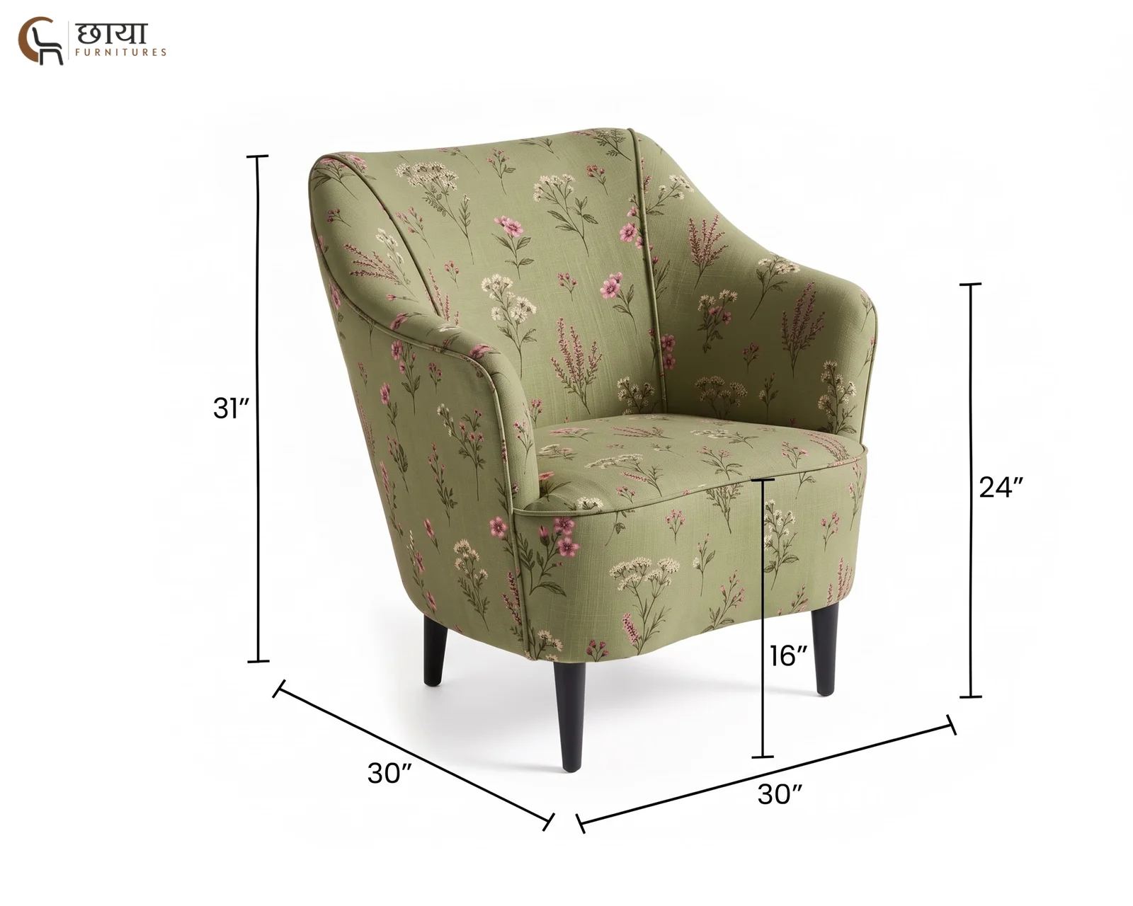 Lumi Lounge Chair (Flora Green) — 33