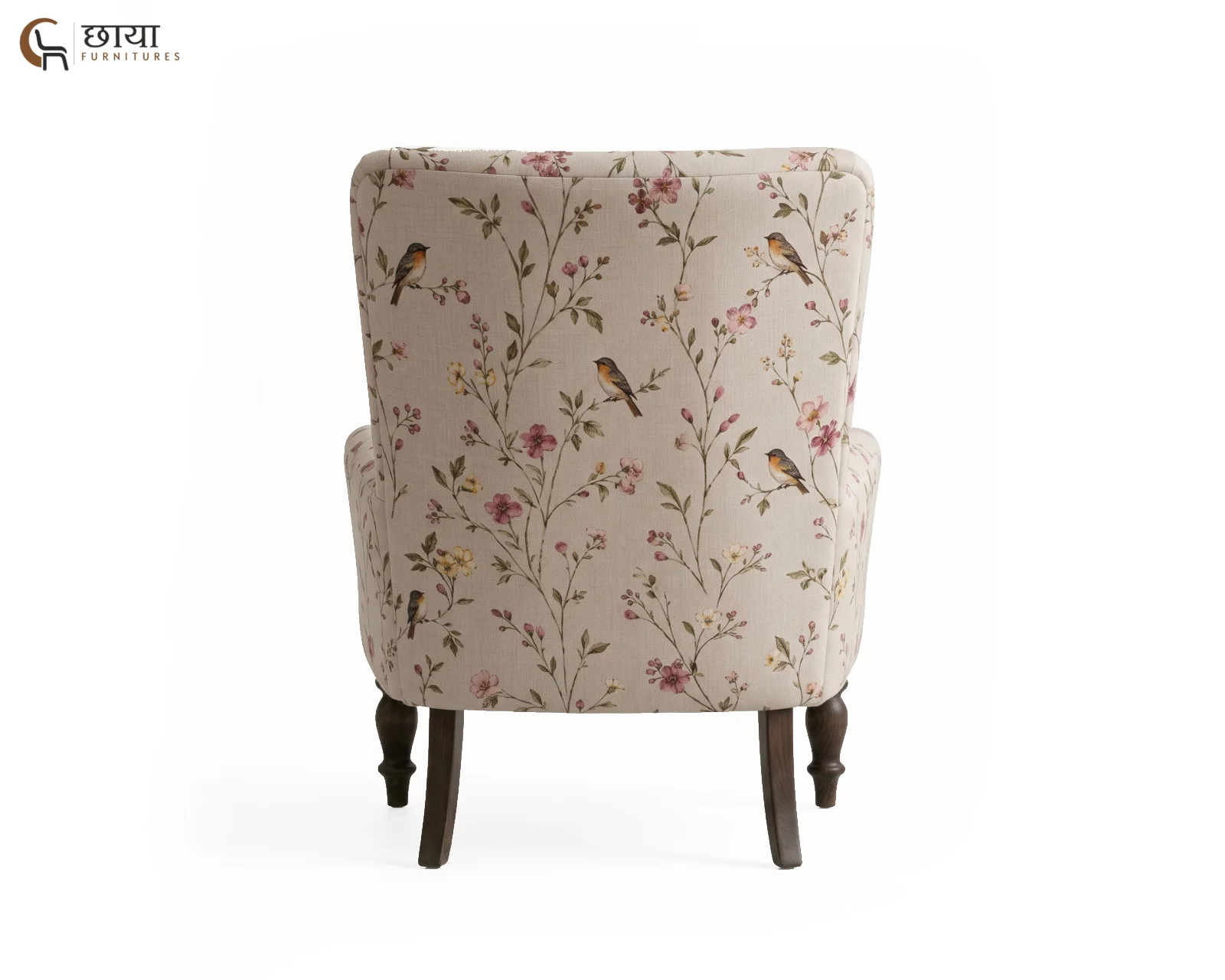 Meadow Fabric Lounge Chair (Petal Bird) — (2)
