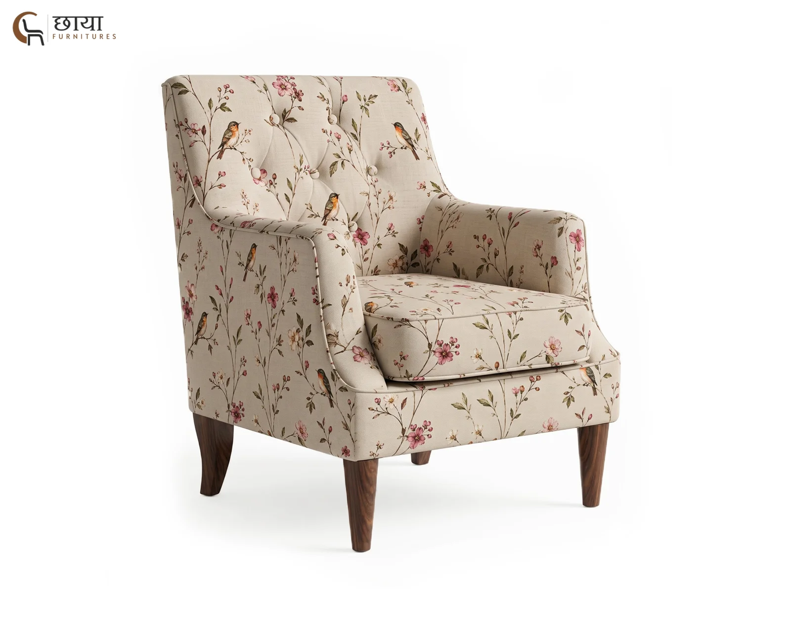 Aarna Lounge Chair (Petal Bird) — 07