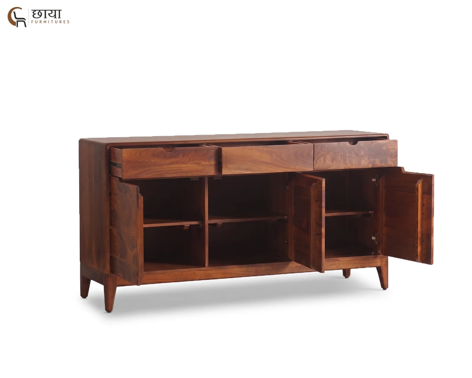 Ashton Mango Wood Sideboard (Honey Finish) — 14