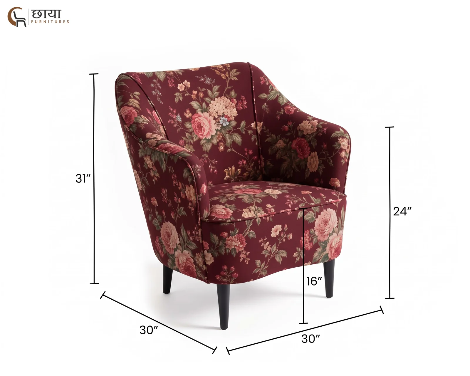 Lumi Lounge Chair (Bloom Ruby) — 31